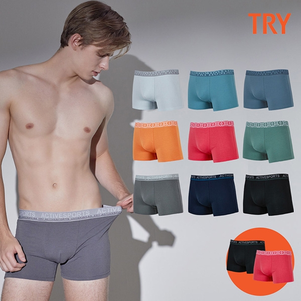 [TRY] 21FW 최신상 소프트 코튼 드로즈 11종 패키지, 남성