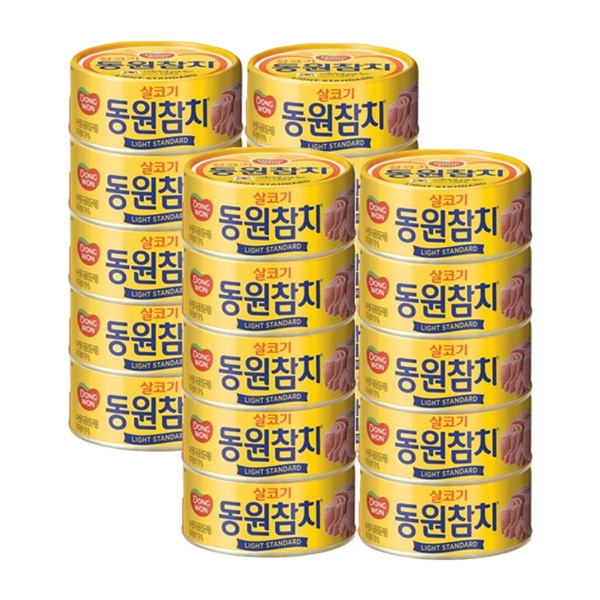  동원 라이트스탠다드 참치 135g x 20개