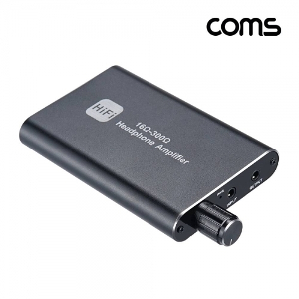 Coms Hi-Fi 헤드폰 사운드 앰프 음질 왜곡 노이즈 제거 하이파이 16-300 Ohm HA004