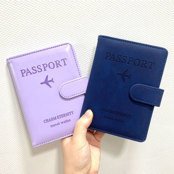 RFID 차단 여행용 여권케이스 안티스키밍 여권지갑