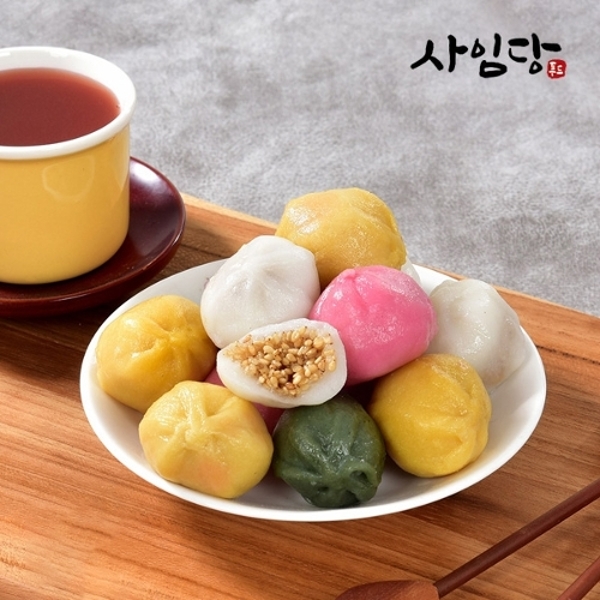 사임당푸드영농조합 [사임당] 굳지않는 무지개 꿀떡 600g x 2팩