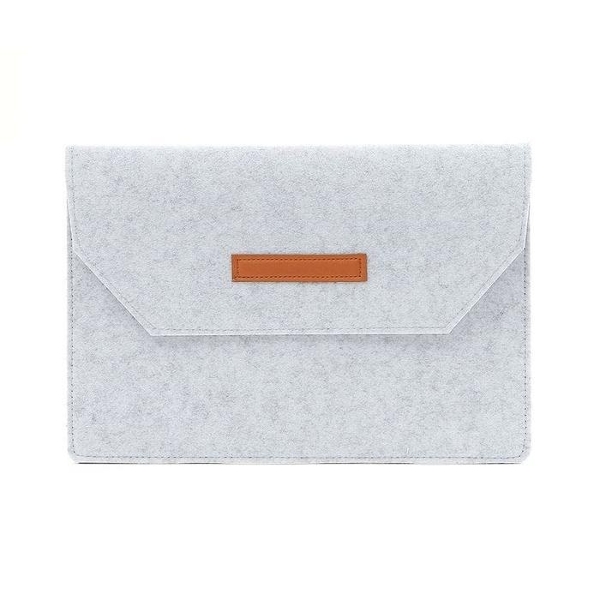 펠트 노트북 파우치 그레이 35x24cm 출장 케이스