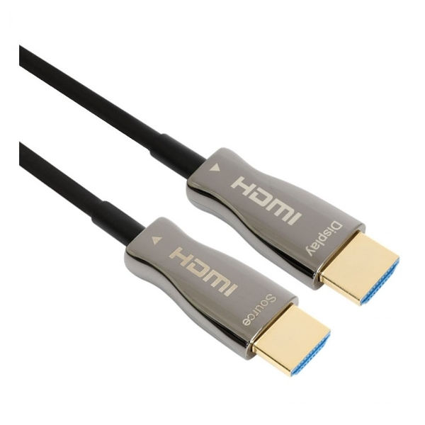 4K HDMI V2.0 하이브리드 광케이블 100M 고화질 화면 18GBPS 노트북 데스크탑 PC 컴퓨터 TV 장거리전송