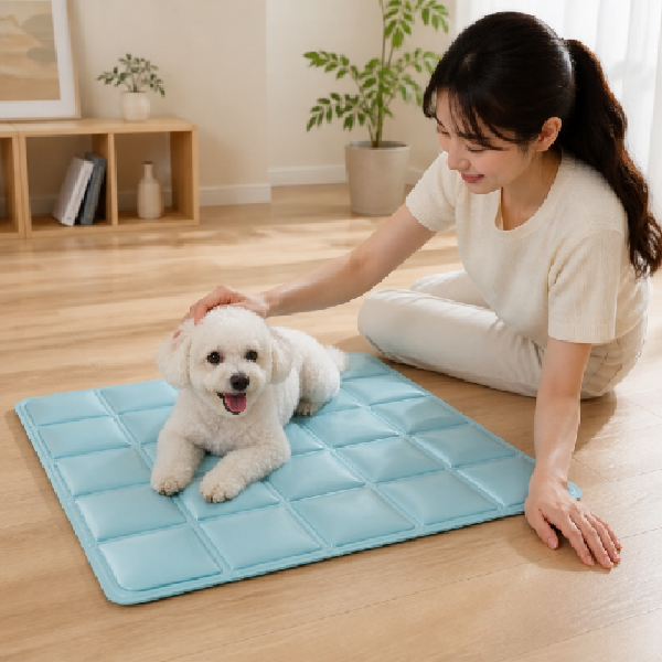 ( )강아지 반려견 아이스 방석 쿨링 패드 펫 냉감 매트