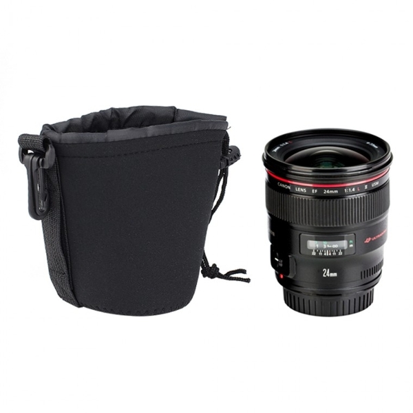 ( )DSLR 카메라 렌즈 보관 파우치 케이스 가방 단렌즈 줌렌즈 M