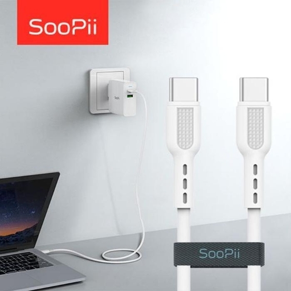 [RG14M63S]Soopii USB PD C to C 60W 고속충전케이블 2m