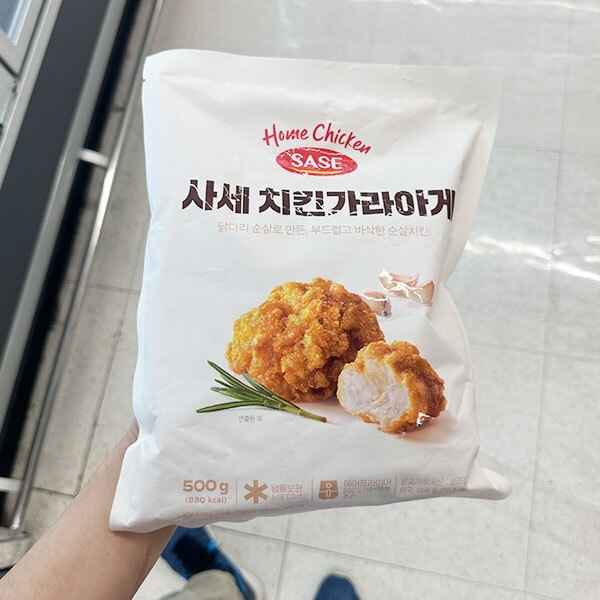 사세 치킨 가라아게 500g 아이스박스포장