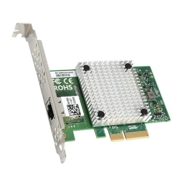 PCI-E x4 서버 랜카드 유선 네트워크 전송속도 10GBPS 고화질영상 스트리밍 대용량작업 컴퓨터 PC 데스크탑