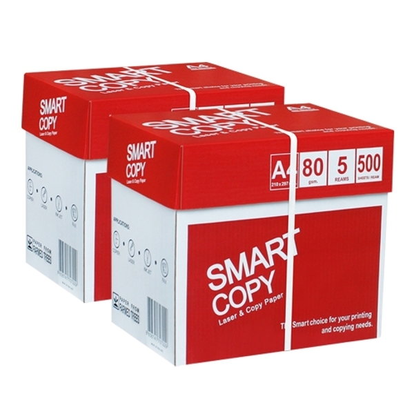스마트카피 A4 복사용지(A4용지) 80g 2500매 2BOX