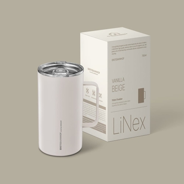 에스테반호프 리넥스텀블러 700ml 바닐라베이지