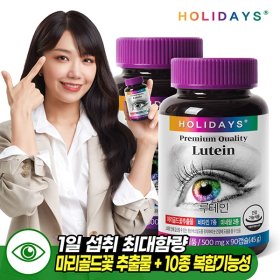 홀리데이즈 눈 건강 루테인 x 2병 (총6개월분)