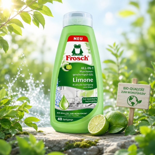 프로쉬 독일 올인원 식기세척기세제 그린레몬 젤 650ml 1개