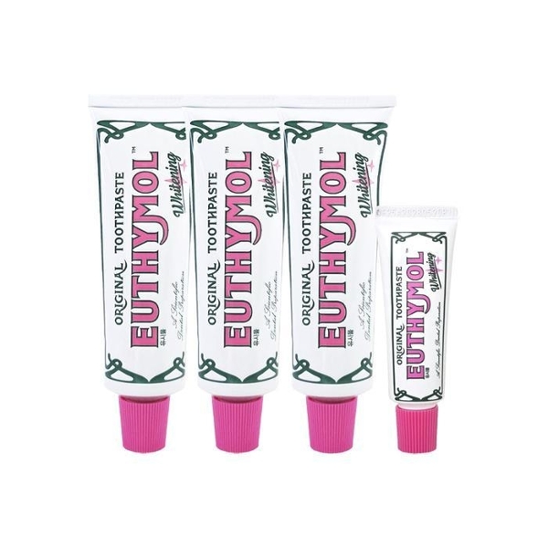 [ EUTHYMOL ] 유시몰 화이트닝 치약 120g 3개+20g