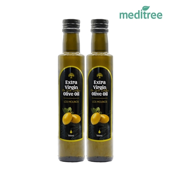 엑스트라 버진 올리브 오일 500ml 2병 스페인 피쿠알 품종