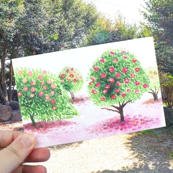 이희정 작가 제주 풍경 수채화 그림 엽서 포스트카드