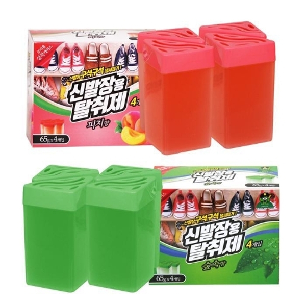 산도깨비 신발장용 탈취제 65g x 4ea