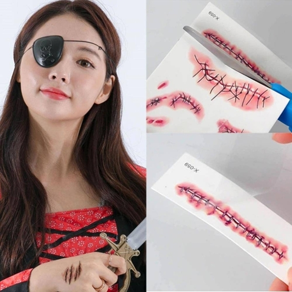 할로윈 파티소품 타투 분장스티커X052 패션스티커