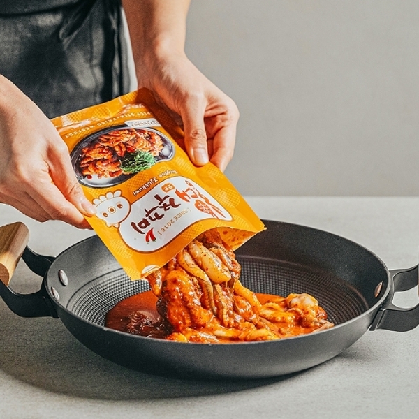 홍대쭈꾸미 500g 4팩 수제양념 5분 간편식 쭈꾸미볶음