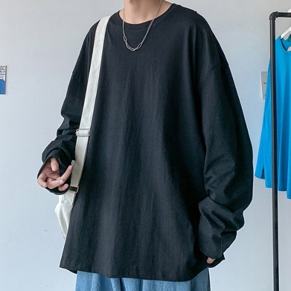 DD603 IS-TS16  라운드넥 무지 긴팔티