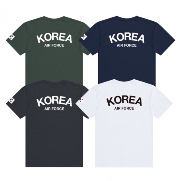 Rokaf 공군 티셔츠 반팔 라운드