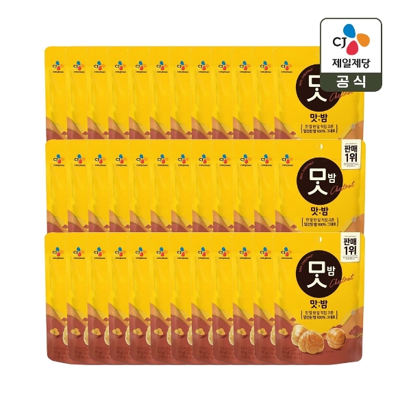 CJ 맛밤 80g x36개