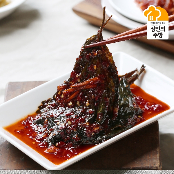 [이광석장인]깻잎무침1kg 반찬 밥도둑