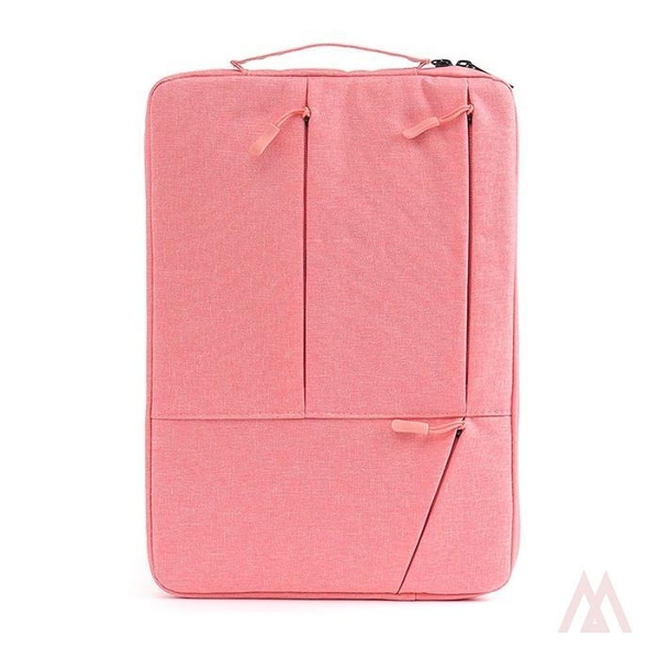 손잡이 노트북 파우치 핑크 42x31cm 세련된노트북가방 맥북노트북파우치 손잡이노트북파우치