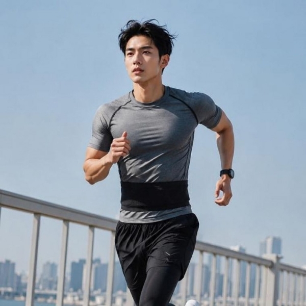 러닝벨트 휴대폰 수납 힙색