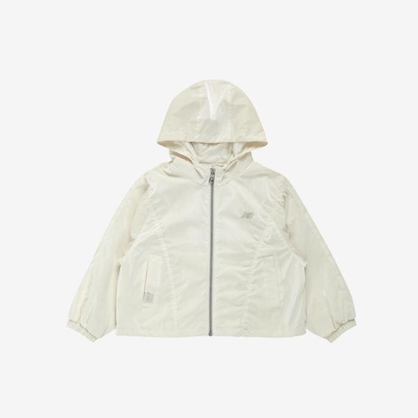 뉴발란스키즈(NB Kids) NBgC세미 크롭 바람막이 NK9AG4901GIvory