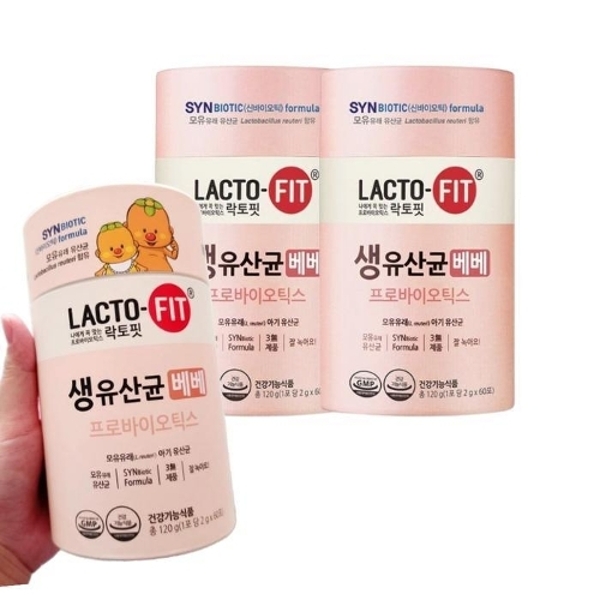 [종근당건강] 락토핏 베베 생유산균 60포x 3box
