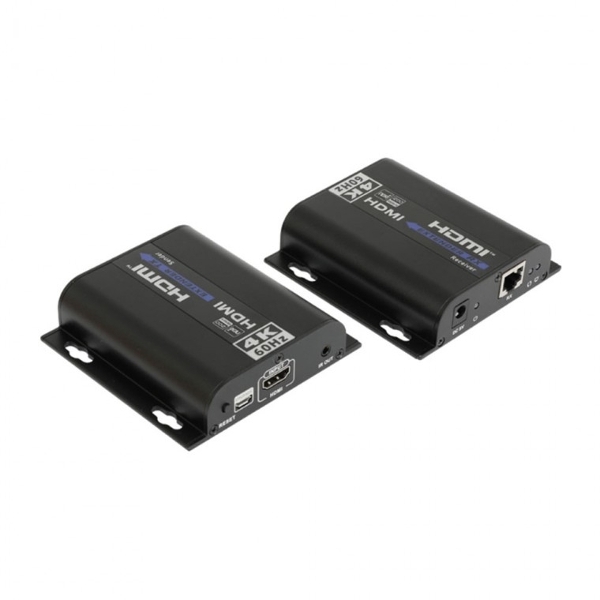 4K HDMI 익스텐더 수신기 고화질 미러링 대형화면 PC 모니터 노트북 컴퓨터 셋탑박스 200M 장거리 수신