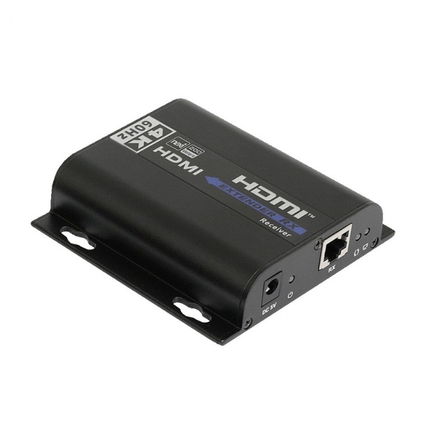 4K HDMI 익스텐더 RX 수신기 고화질 미러링 대형화면 PC 모니터 노트북 컴퓨터 셋탑박스 200M 장거리 수신