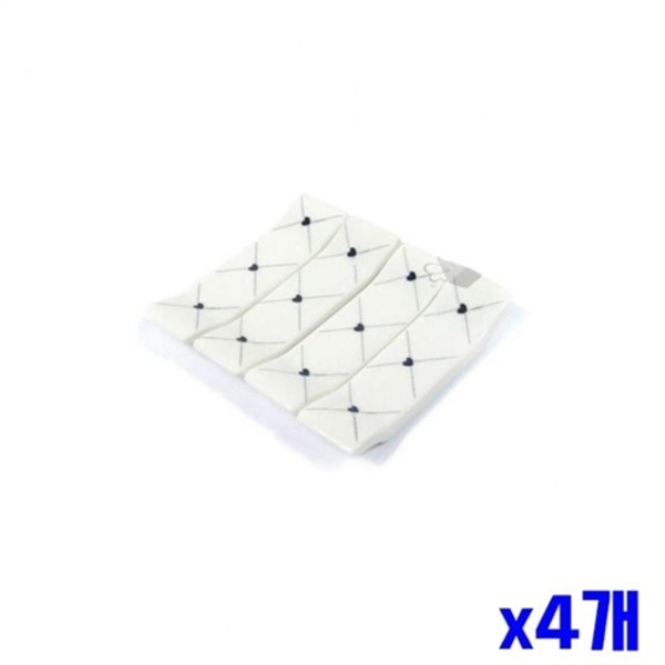 도자기 수저받침 세트 4p x4개묶음 수저받침대