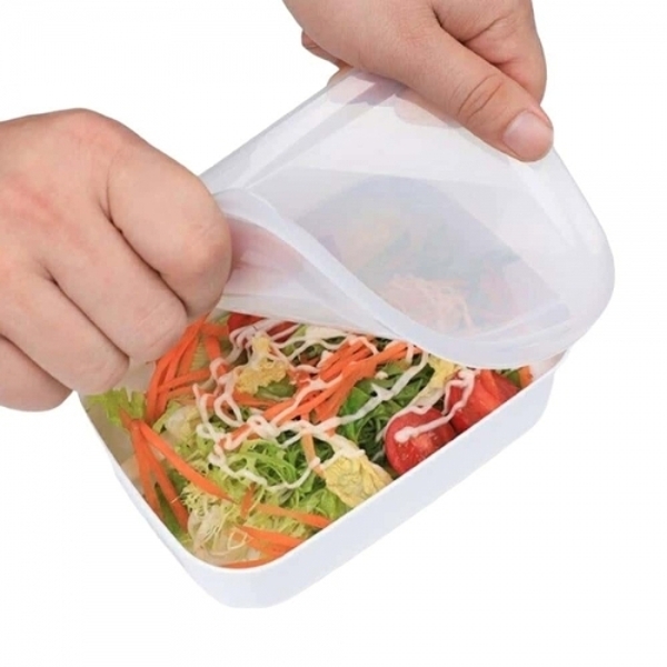 사각 밀폐통 4종 세트