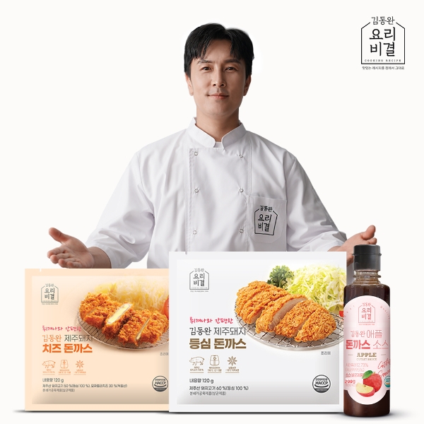 김동완 제주돼지 돈까스 (등심8+치즈2+소스1통)