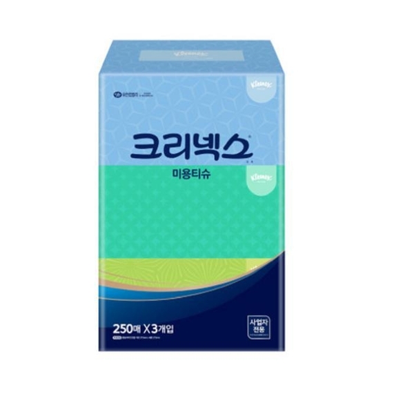 [크리넥스] 크리넥스 갤러리 미용티슈 250매 3개입