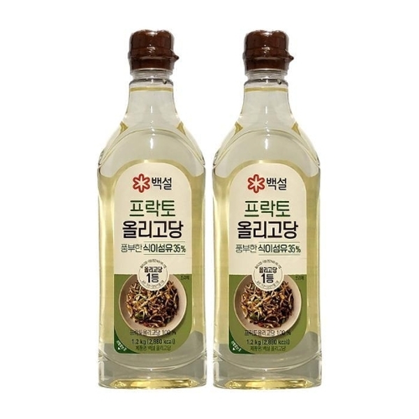 [백설] 프락토 올리고당 1.2kg x 2개
