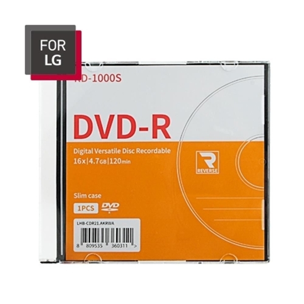 16배속 4.7GB 120분 DVD-R 10개입