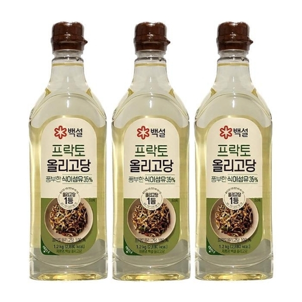 [백설] 프락토 올리고당 1.2kg x 3개