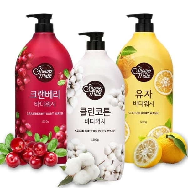 샤워메이트 내추럴 바디워시 1.2kg