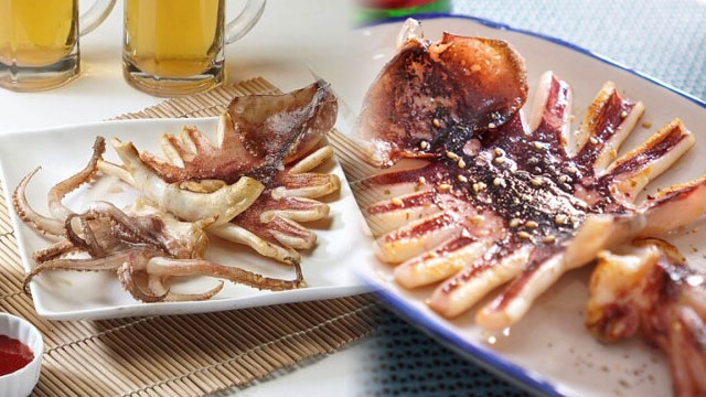 별미 원양산 구룡포에서작업 반건조오징어 10미 500G 내외