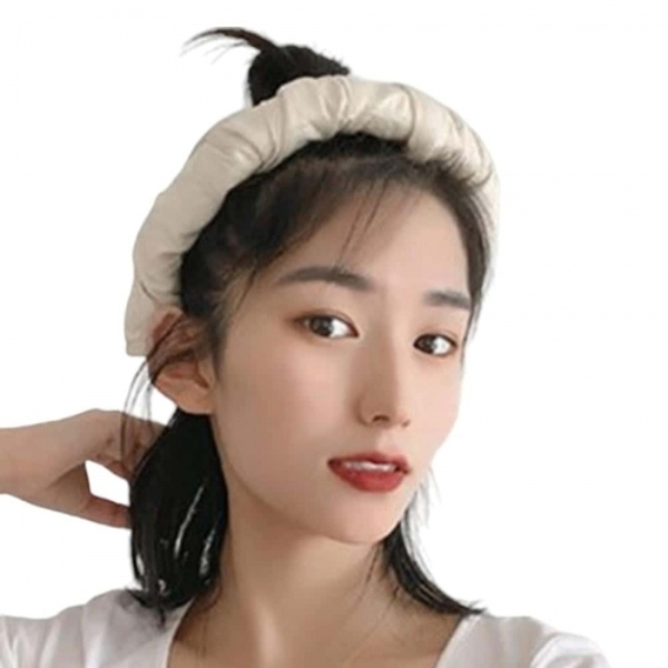 여성용 헤어밴드 겸용 썬캡 1+1 블랙 블랙
