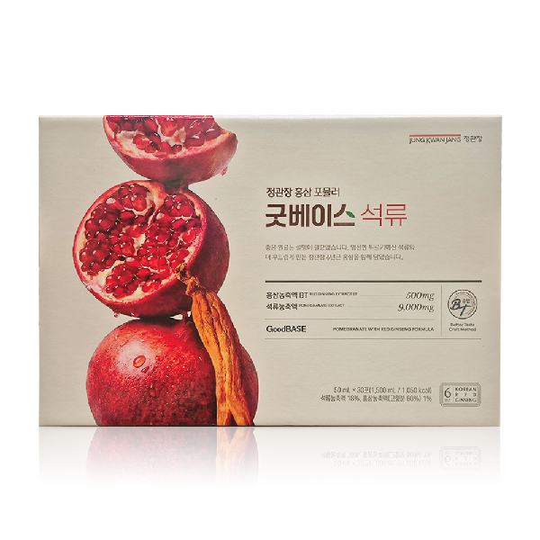정관장 굿베이스 홍삼담은 석류 50ml 30포 1개