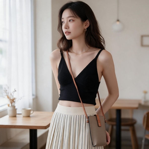 소가죽 미니크로스백 핸드폰 카드지갑 여행용 가방 스마트폰 파우치 수납