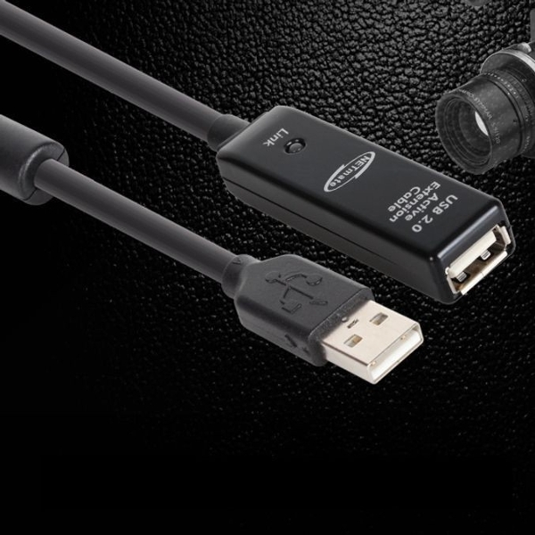 USB2.0리피터 High-Flex AM-AF 연장리피터 10m 아답터