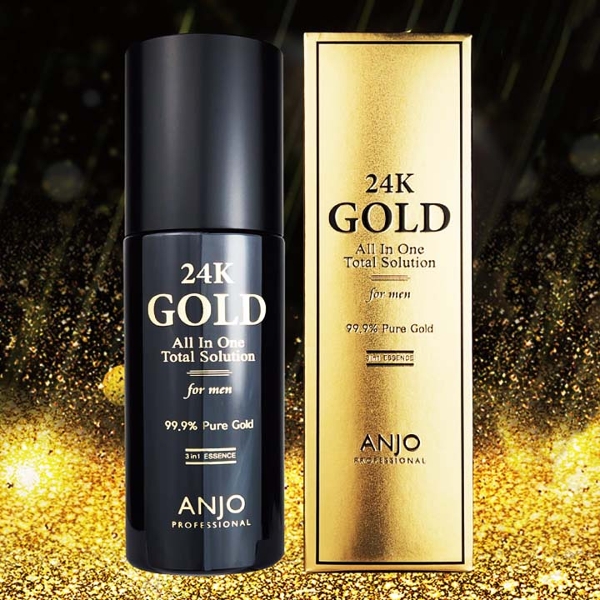 앙쥬 24K 골드 주름미백 남성 올인원 에센스 200ml