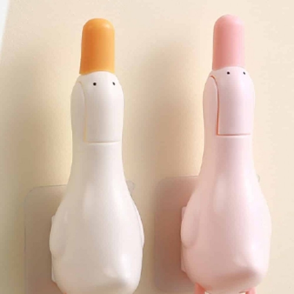 오리 머리카락 집게 여성집게핀 여자머리집게 헤어집게 정리집게