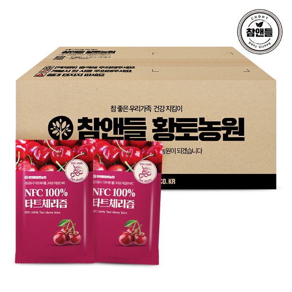 참앤들황토농원 몽모랑시 NFC착즙 타트체리즙 100포