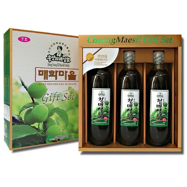 [홍쌍리청매실]선물세트 7호(600ml×3병)