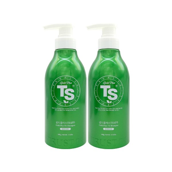 TS 골드플러스 티에스 샴푸 500ml x 2개 /Hb